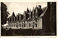 CPA Josselin el castillo que considera el parque