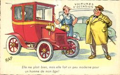 It I like well CPA but it makes a little modern for a man of my old Voitures Automobile occasion