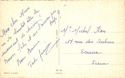 CPA Elle me plait bien mais elle fait un peu moderne pour un homme de mon age Voitures d occasion Automobile