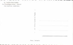 CPA Saint Nectary Transfiguration Detail deadened Apostles