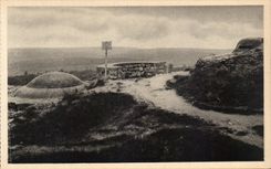 CPA Fort De Douaumont Turret Blindee Of 75 And Table Militaria Orientation