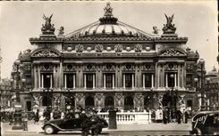 CPA Paris And Its Wonders Theater of Opera