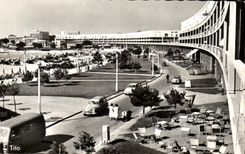 CPA Royan el frente de mar y sus jardines