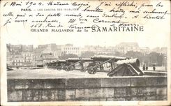 CPA Paris Les Canons Des Invalides Grands Magasins de la Samaritaine