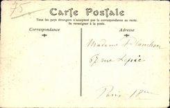 CPA Ancien Paris Church Saint Philippe of Rolls and the Suburb Saint Honors about 1780