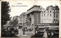 CPA Paris Boul et Porte St Martin