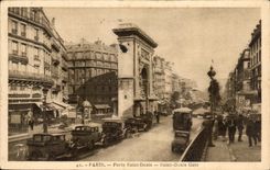 CPA Paris Porte Saint Denis Saint Denis Gate