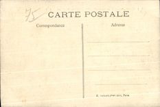 CPA Paris Floods of January 1910 the Street of the Seine