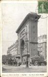 CPA Small Paris Newspaper the Gate Saint Denis