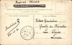 CPA Small Paris Newspaper the Gate Saint Denis