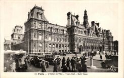 CPA Paris Town hall Town Hall Rath Haus