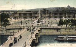 CPA Paris Places Harmony and the Seine Peniche Crowns Montmartre Heart