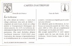 REPRO Paris La Sorbonne