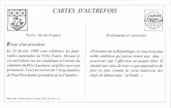 REPRO Funeral Of Felix Faure Tank Of Crowns Militaria Horse Horse