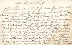 CPA Fantaisie Femme Anniversaire