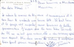 CPA Lugano collar Assembles S Salvatore Veduta aerea