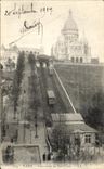 CPA Paris Funiculaire du Sacre Coeur Montmatre