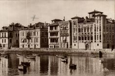 CPA St Jean de Luz Quai de I Infante