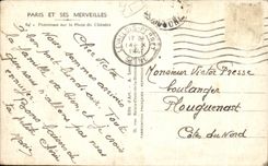 CPA Paris Et Ses Merveilles Panorama sur la Place du Chatelet