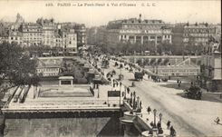 CPA Paris Le Pont Neuf a Vol d Oiseau