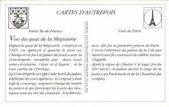 REPRO Paris Tribunal de Commerce et Conciergerie pris du Quai de la Megisserie