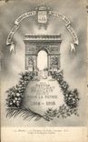 CPA Paris Le Tombeau du Soldat Inconnu A L Tomb of Unknown Soldier Arc de TRiomphe 