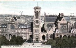 CPA St Germain L Auxerrois Edite par le Bon Marche Paris