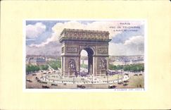 CPA Paris Arc de Triomphe   Place De L Etoile