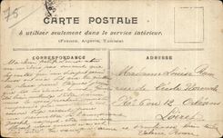 CPA Paris Inonde Rue de Lille Inondations 1910