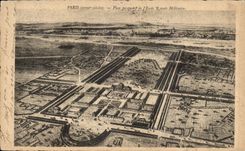 CPA Paris Plan perspectif de I Ecole Royale Militare