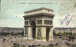 CPA Paris L Arc de Triomphe de I Etoile