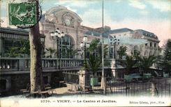 CPA Vichy Le Casino et Jardins