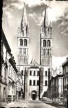 CPA Caen L Abbaye aux Hommes Eglise Saint Etienne Facade Occiden du XII