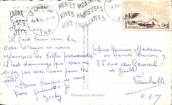 CPsM Le Lavandou La Plage