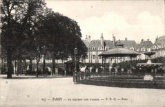 CPA Paris Le Square Des Vosges P P C Paris