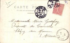 CPA Paris Moulin de la Galette Montmartre Windmill 