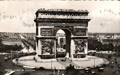 CPSM Paris L Arc de Triomphe