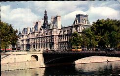 CPSM Paris L Hotel de Ville Mansion House