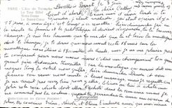 CPSM Paris L Arc de Triomphe La Tour Eiffel Notre Dame Le Sacre Coeur