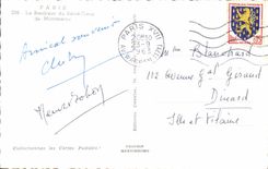 CPSM Paris La Basilique du Sacre Coeurde Montmartre 