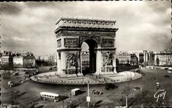 CPA Paris Et Ses Merveilles Place et Arc de Triomphe de l Etoile
