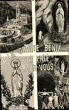 CPA A La Crotte Benie Jai Prie Pour Vous Lourdes