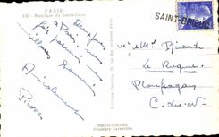 CPA Paris Basilique du Sacre Coeur Montmartre