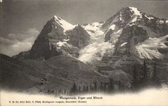 CPA Wengernalp Eiger und Monch Suisse