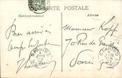 CPA Marseille Canal St Jean et Cathedrale