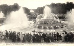 CPA Jardins De Versailles Le Bassin de Latone Un Jour de Grandes Eaux