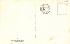 CPA Chateau de Versailles La Chambre du Roi