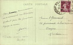 CPA Biarritz Villa Belza Chateau Basque