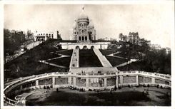 CPA Paris Et Ses Merveilles Sacre Coeur et Escalier Monumental Montmartre