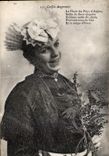 CPA Coiffes Angevines La Fleur du Pays d Anjou Satin de fleur exquiseFolklore 